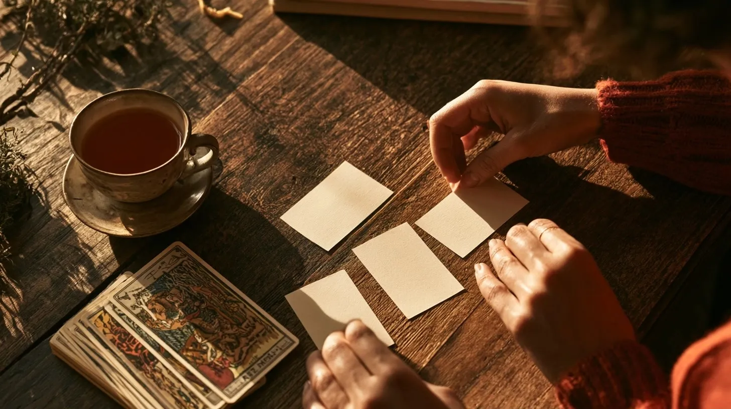 Choisir ses priorités avant un tirage de tarot
