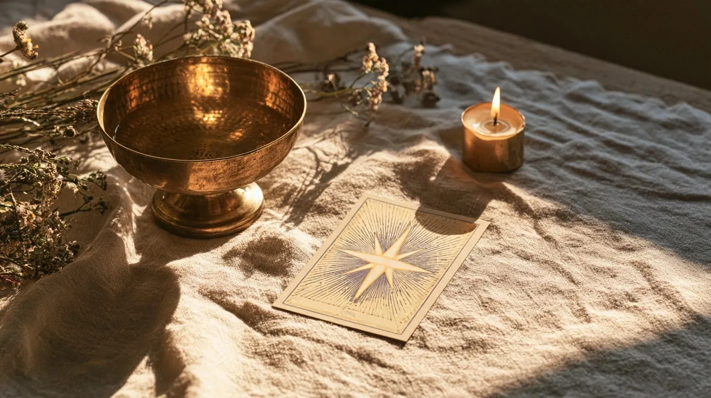 L’Étoile au tarot : espoir, douceur et protection