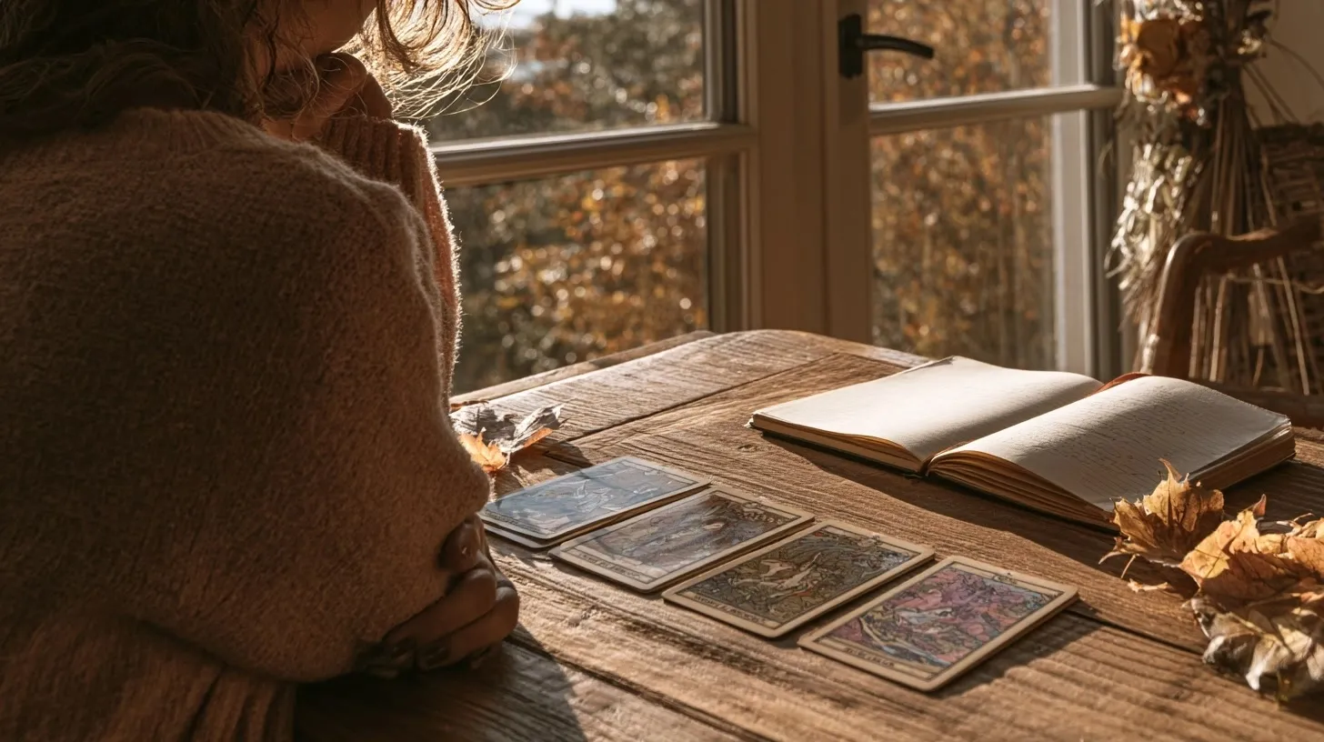 Tarot d’automne : tirage pour faire le tri et préparer une décision
