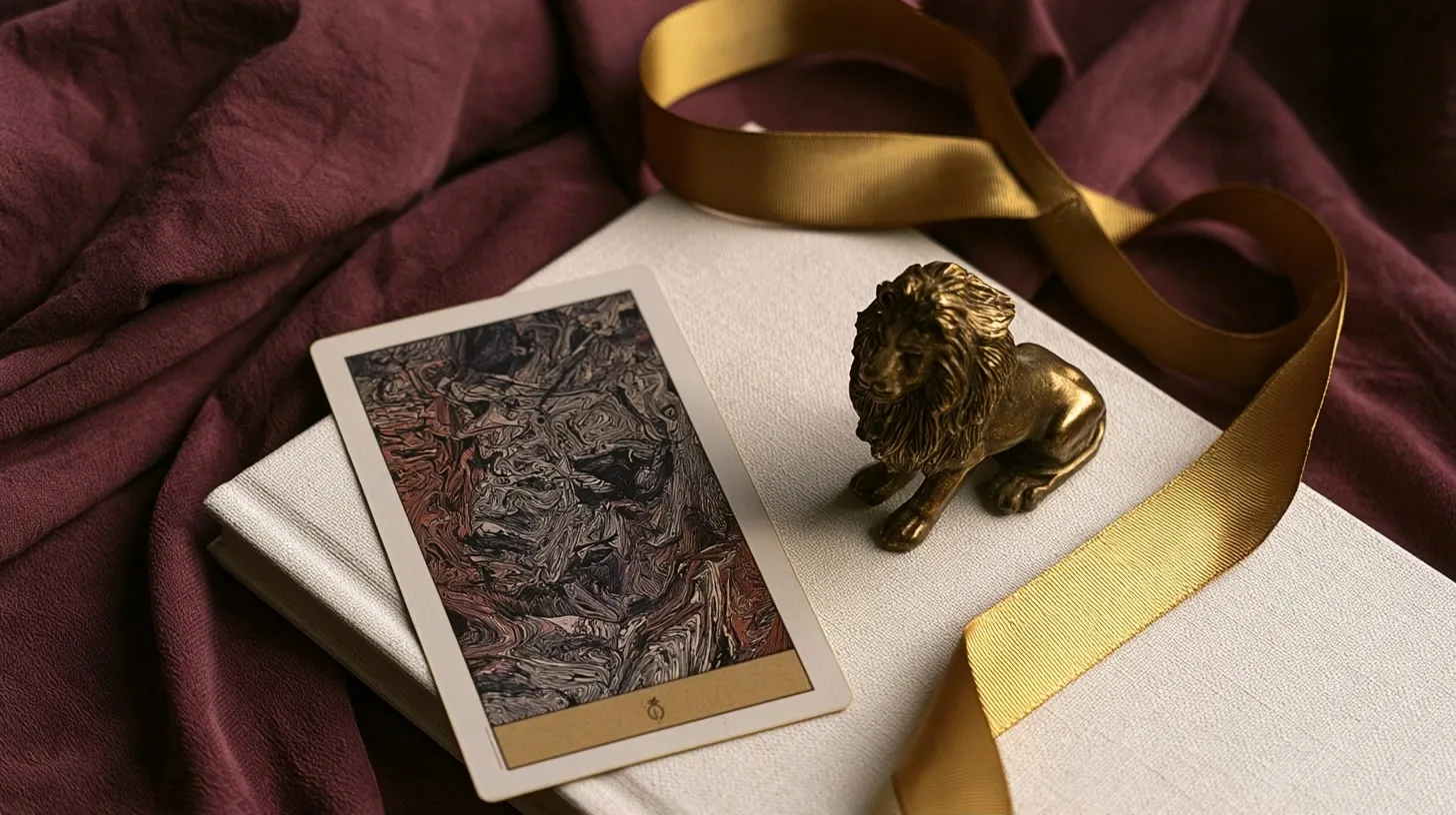 Objets symboliques et cartes pour comprendre La Force au tarot