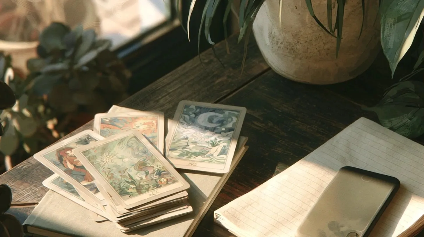 Quand la fatigue émotionnelle demande plus qu’un tirage avec cartes de tarot et ambiance de pleine lune