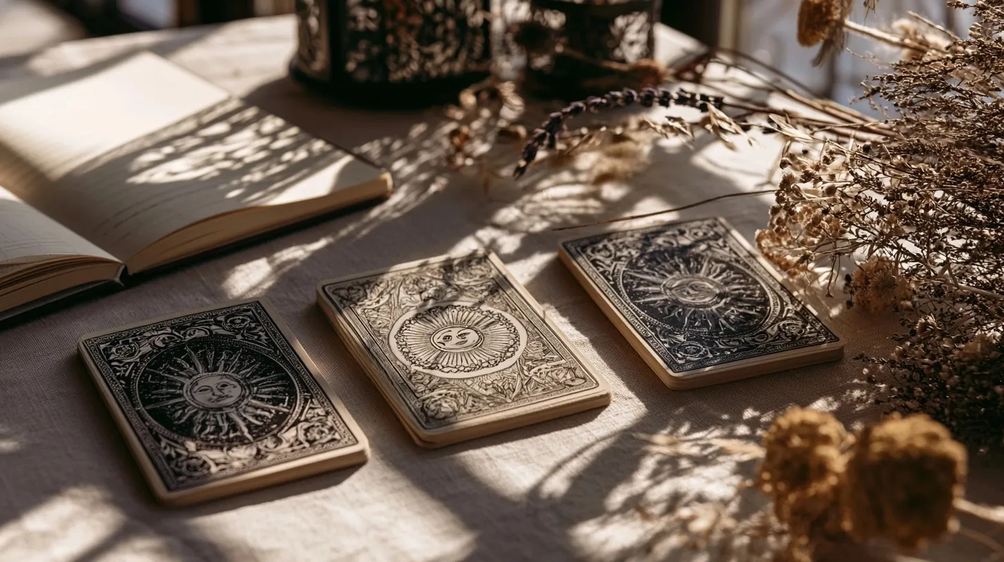 tirage tarot nouvelle lune en trois cartes pour clarifier une intention